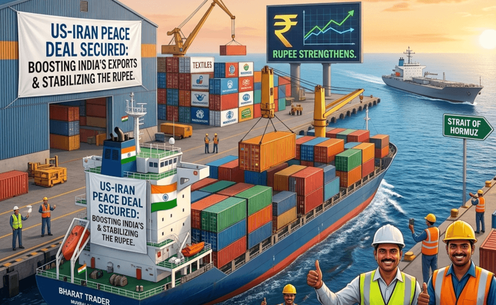 US-Iran Peace Deal to Boost India's Exports and Stabilize Rupee